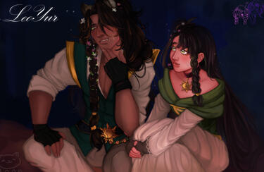 HALFBODY COUPLE RENDER ◆ $50