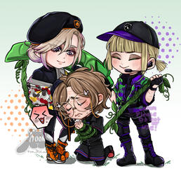 CHIBI THROUPLE ◆ $12